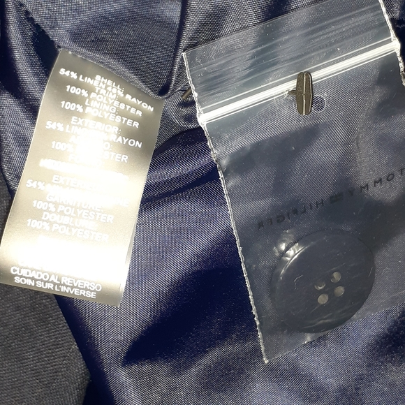 TOMMY HILFIGER NAVY BLUE WOMEN'S BLAZER SIZE S NWT - Picture 8 of 9